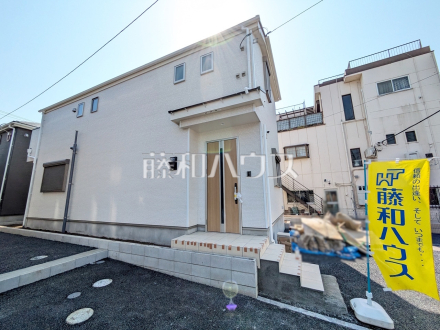≪3号棟　外観≫建物のプレゼンをさせていただきますので、実際の完成イメージを思い描いていただくことができます。お気軽にお問合せ下さい。 　【府中市是政６丁目】／撮影日2025/03/23