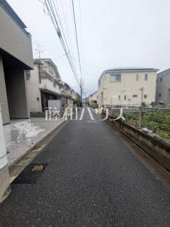 接道状況および現場風景　【練馬区南大泉１丁目】／撮影日2025/05/31