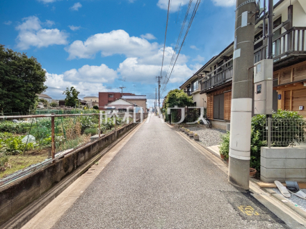 接道状況および現場風景　【練馬区南大泉１丁目】／撮影日2025/06/02