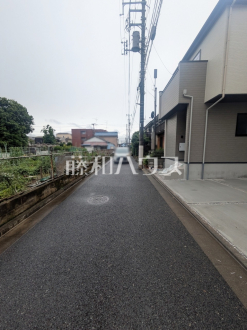 接道状況および現場風景　【練馬区南大泉１丁目】／撮影日2025/05/31