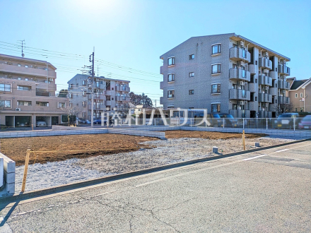 現場風景　【小平市栄町２丁目】綺麗に造成された土地。これからお客様の『夢のマイホーム』の建設が始まります。
／撮影日2025/01/31