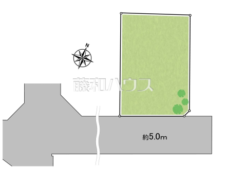 区画図　【国分寺市西町４丁目】