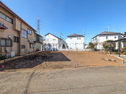 現場風景　【国分寺市日吉町１丁目】JR中央線「西国分寺」駅 徒歩11分に全2区画の新街区が誕生します♪／撮影日2025/02/13