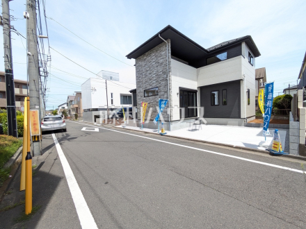 接道状況および現場風景　【日野市万願寺１丁目】／撮影日2025/05/11