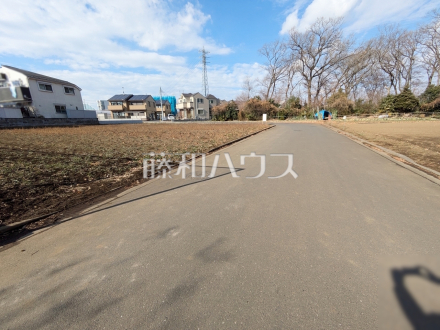 接道状況および現場風景　【西東京市北町５丁目】／撮影日2025/01/21