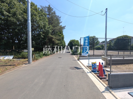 接道状況および現場風景　【西東京市北町５丁目】／撮影日2026/05/15