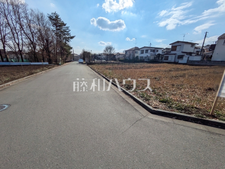 接道状況および現場風景　【西東京市北町５丁目】／撮影日2025/01/21