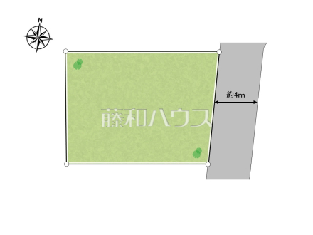 全体区画図　【東村山市富士見町３丁目】