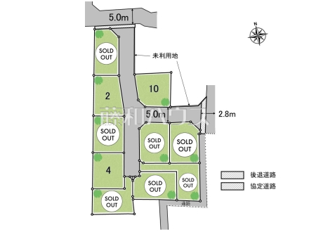 全体区画図　【小金井市前原町１丁目】