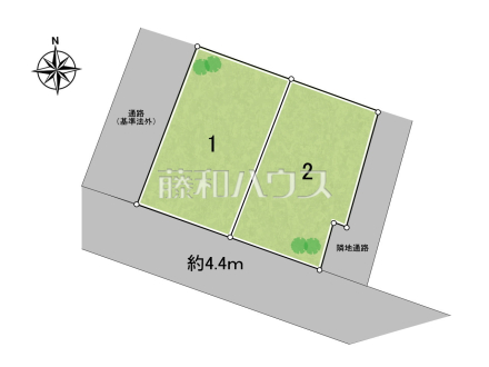 全体区画図　【杉並区上荻３丁目】平日のご案内も可能です。まずはお気軽にお問合せ下さいませ！