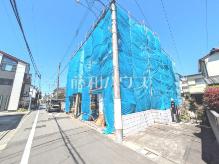 接道状況および現場風景　【杉並区上荻３丁目】／撮影日2025/04/04