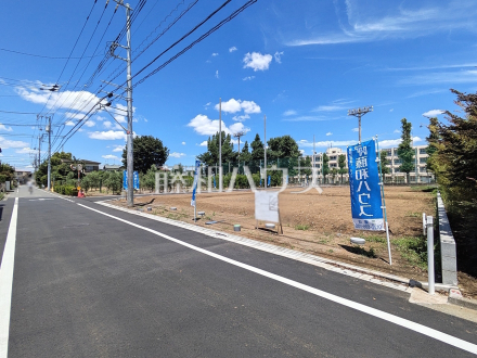 接道状況および現場風景　【三鷹市新川２丁目】／撮影日2025/07/20