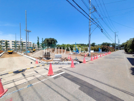 接道状況および現場風景　【三鷹市新川２丁目】／撮影日2025/06/22