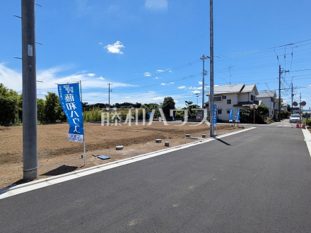 接道状況および現場風景　【三鷹市新川２丁目】／撮影日2025/07/20
