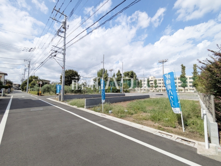 接道状況および現場風景　【三鷹市新川２丁目】／撮影日2025/09/28