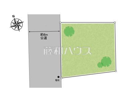 全体区画図　【小平市大沼町２丁目】
