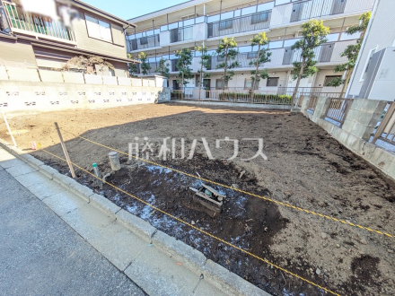 きれいに整備された敷地。これから夢の新邸がここに建ちます。　【小平市大沼町２丁目】／撮影日2025/01/30