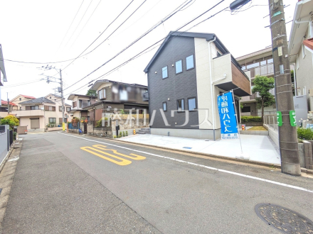 接道状況および現場風景　【小平市大沼町２丁目】／撮影日2025/06/06