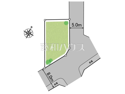 全体区画図　【和光市南１丁目】