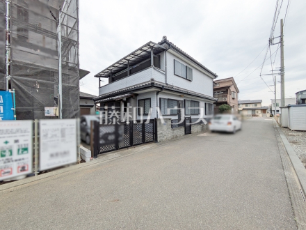 接道状況および現場風景　【和光市南１丁目】／撮影日2025/03/13