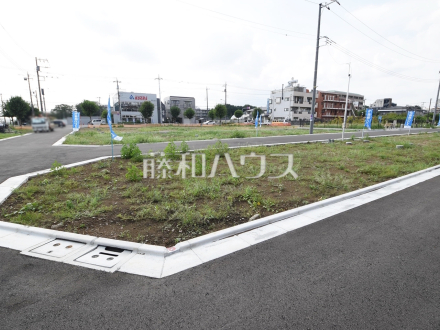 5号地　現地写真　【三鷹市井口１丁目】理想の暮らしを実現する為にはどんな間取りが良いか。希望を叶える為に参考プランをご用意しておりますので、是非お役立て下さい。／撮影日2024/08/19