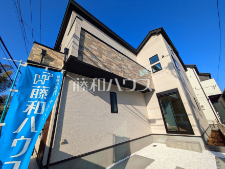 3号棟　生活に溶け込むシンプルなデザインの外観が魅力の新邸です。　【練馬区南田中４丁目】／撮影日2025/03/14