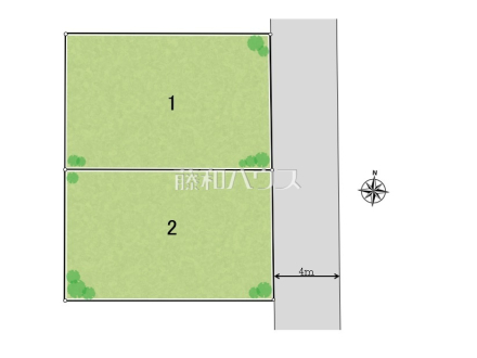 全体区画図【西東京市緑町2丁目】 平日のご案内も可能です。まずはお気軽にお問合せ下さいませ。 