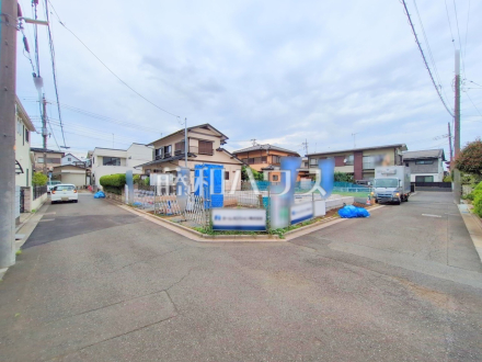 現場風景【新座市野火止５丁目】南道路に接道で陽当たり良好な新邸が誕生いたします♪ ／撮影日2025/05/31