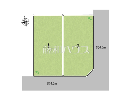 全体区画図　【新座市野火止５丁目】