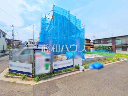 2号棟　外観　お探しの物件に出会うためには、早めのご確認をオススメします。未完成の今のうちにぜひお問合せをお待ちしております。【新座市野火止５丁目】／撮影日2025/07/01
