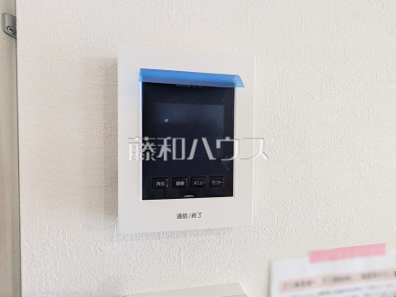 3号棟　防犯に役立つTVモニター付インターフォン　　TVモニター付きインターホンのため訪問者がひと目で分かります／撮影日2025/04/28