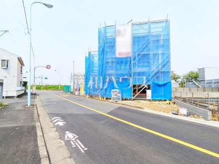 接道状況および現場風景　【日野市大字日野】
お住まい探しは、家の良し悪しだけでなく周辺環境も重要なポイントです。ぜひ一度お客様の目でご覧ください。　／撮影日2025/04/18