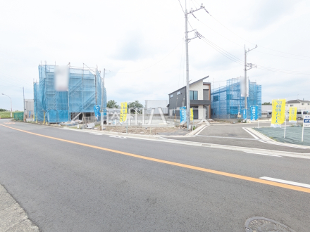 接道状況および現場風景　【日野市大字日野】／撮影日2025/06/13