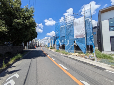 接道状況および現場風景 【日野市大字日野】/撮影日2026/08/06