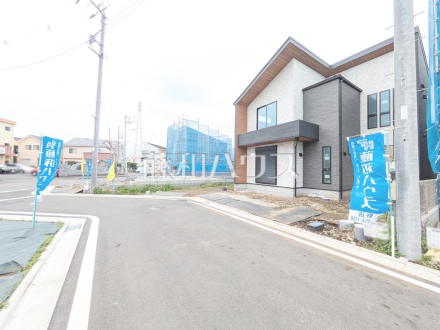 接道状況および現場風景　【日野市大字日野】／撮影日2025/06/13
