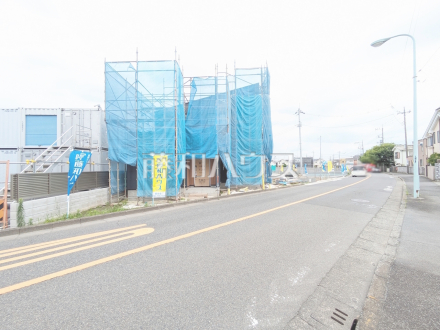 接道状況および現場風景　【日野市大字日野】／撮影日2025/06/13