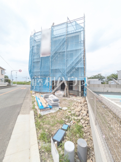 1号棟　接道状況および現場風景　【日野市大字日野】／撮影日2025/06/13