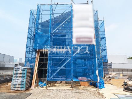 4号棟　外観　【日野市大字日野】見学はしたいけど、なかなか時間が取れない・・・そんな方に出勤前や仕事終わりにマイホームを見学できるサポートをいたします。／撮影日2025/04/18