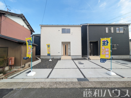 3号棟　外観およびカースペース　【春日井市大留町５丁目】／撮影日2025/05/15