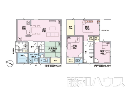 3号棟　間取図　【春日井市大留町５丁目】