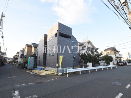 接道状況および現場風景　【清瀬市上清戸２丁目】／撮影日2025/04/04