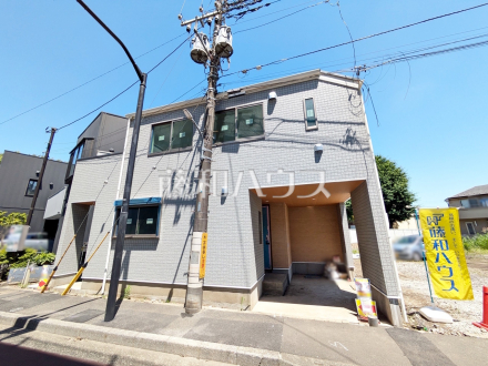 ≪現地外観≫ 建物のプレゼンをさせていただきますので、実際の完成イメージを思い描いていただくことができます。お気軽にお問合せ下さい。 【調布市富士見町３丁目】／撮影日2025/06/05