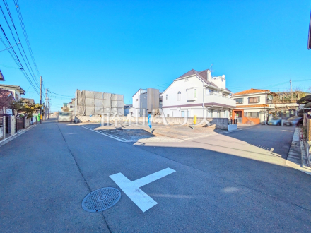 接道状況および現場風景　【小平市鈴木町１丁目】／撮影日2025/02/14