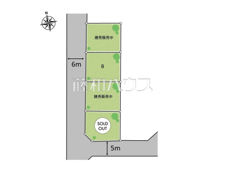 全体区画図　【小平市鈴木町１丁目】