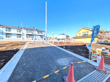 接道状況および現場風景　【東村山市恩多町４丁目】／撮影日2025/01/10