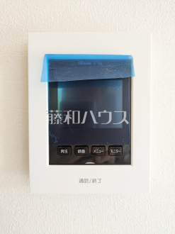 TVモニター付インターフォン　【八王子市片倉町】　防犯に役立つTVモニター付インターフォン
／撮影日2025/06/19
