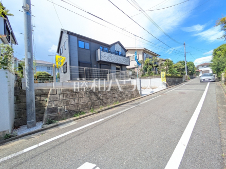 接道状況および現場風景　【八王子市片倉町】／撮影日2025/07/10