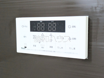 給湯スイッチ　【八王子市片倉町】　追焚き機能付きなので、生活時間の違う家族に便利です。
／撮影日2025/06/19