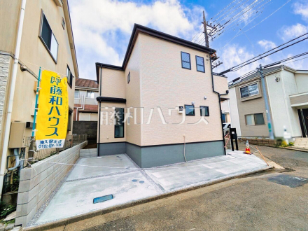 接道状況および現場風景　【小平市花小金井３丁目】北西角地で開放感があります！／撮影日2025/05/08