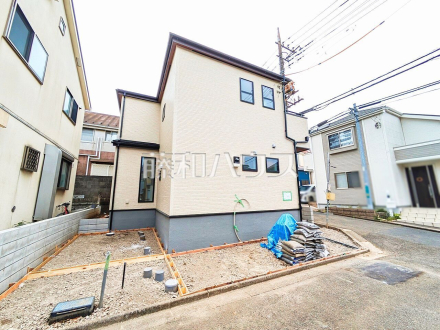 接道状況および現場風景　【小平市花小金井３丁目】／撮影日2025/05/08